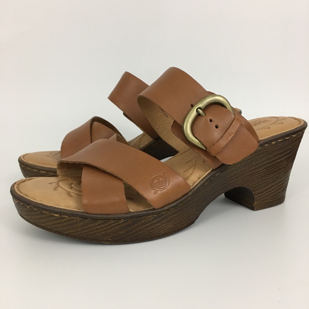 Brown Leather Women's Sandals